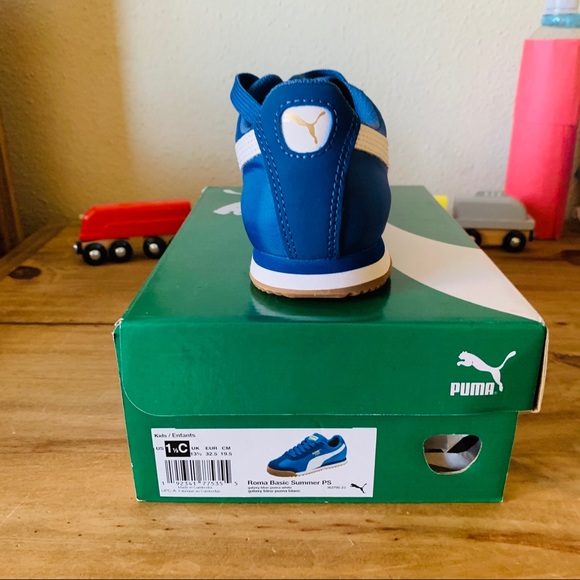 Brand New Blue Puma Roma Basic Summer PS - Picture 4 of 6